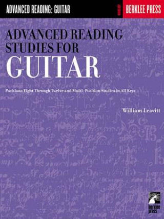 Könyv ADVANCED READING STUDIES FOR GUITAR William Leavitt