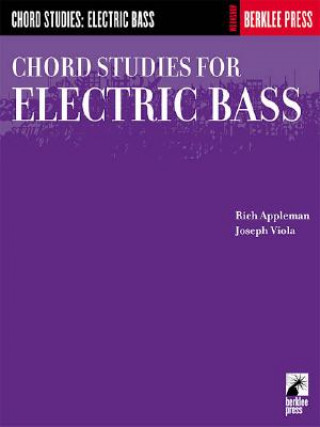 Knjiga Chord Studies for Electric Bass Rich Appleman