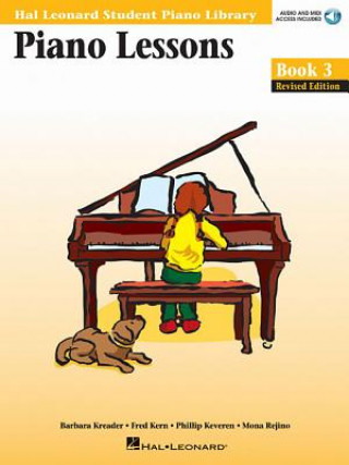 Kniha Piano Lessons Book 3 Barbara Kreader