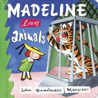 Książka Madeline Loves Animals John Bemelmans Marciano