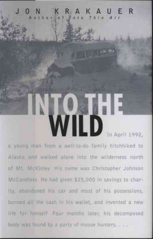 Kniha Into the Wild Jon Krakauer
