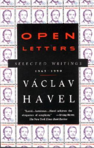 Kniha Open Letters Václav Havel