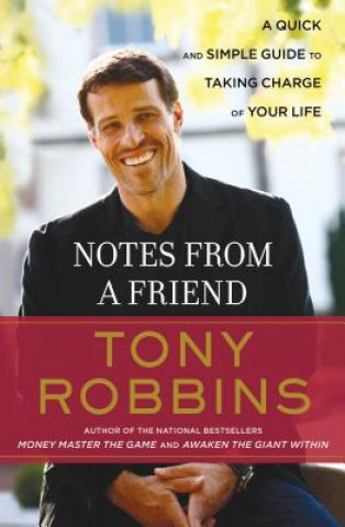 Kniha Notes from a Friend Anthony Robbins