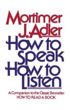 Carte How to Speak, How to Listen Mortimer Jerome Adler