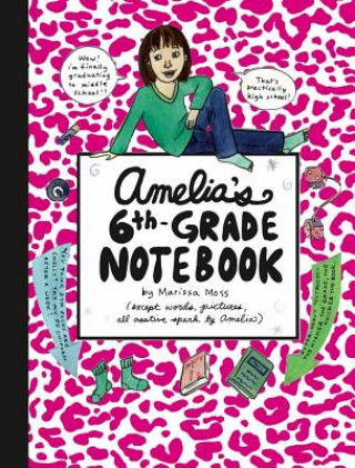 Książka Amelia's 6th-Grade Notebook Marissa Moss