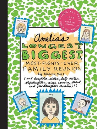 Książka Amelia's Longest, Biggest, Most-fights-ever Family Reunion Marissa Moss