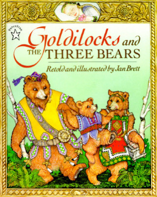Carte Goldilocks and the Three Bears Jan Brett
