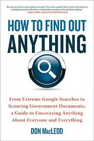 Książka How to Find Out Anything Don MacLeod