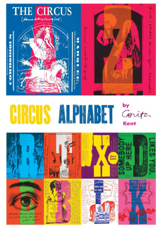 Carte Corita Kent Circus Alphabet Design Boxed Notecards Galison