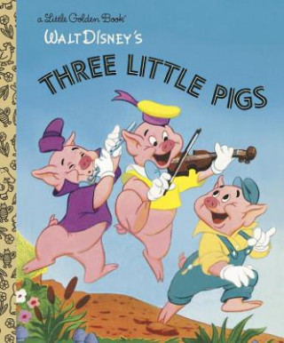 Książka Three Little Pigs Golden Books Publishing Company