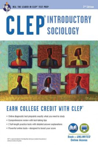 Kniha CLEP Introductory Sociology William Egelman