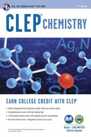 Kniha CLEP Chemistry + Online Practice Tests Kevin Reel