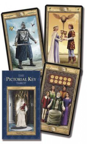 Kniha Pictorial Key Tarot/Tarot De La Clave Pictorica Davide Corsi