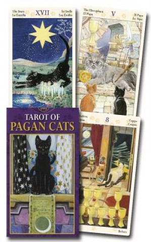 Carte Tarot of the Pagan Cats/ Tarot de los gatos paganos/ Tarot Der Heidnischen Katzen/ Tarot Des Chats Paiens Lo Scarabeo