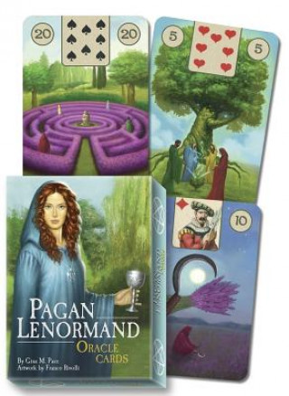 Materiale tipărite The Pagan Lenormand Oracle Gina M. Pace
