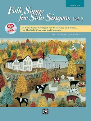 Kniha Folk Songs for Solo Singers Jay Althouse