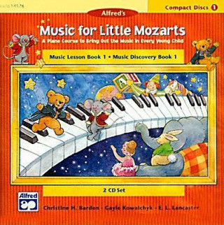 Hanganyagok Music for Little Mozarts 2-CD Sets for Lesson and Discovery Books, Level 1 Christine H. Barden