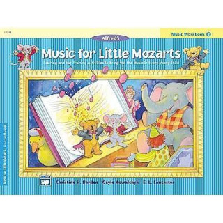 Книга Alfred's Music for Little Mozarts, Music Workbook 3 Christine H. Barden
