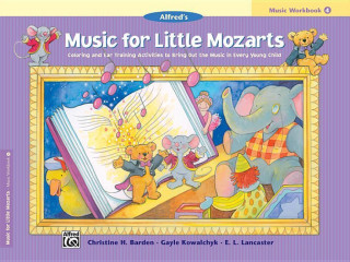 Kniha Alfred's Music for Little Mozarts Coloring & Activity Book Christine H. Barden