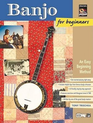 Книга Banjo for Beginners Tony Trischka