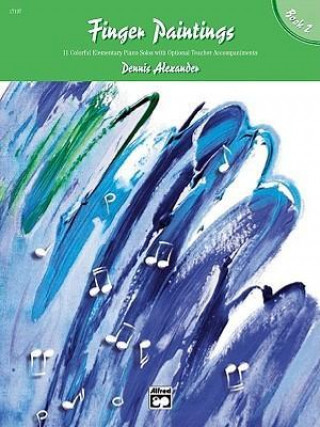 Kniha Finger Paintings Book 2 Dennis Alexander