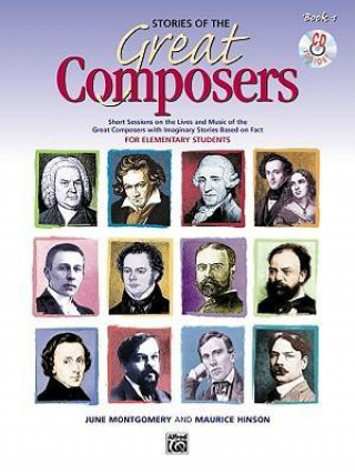 Knjiga Stories of the Great Composers June Montgomery