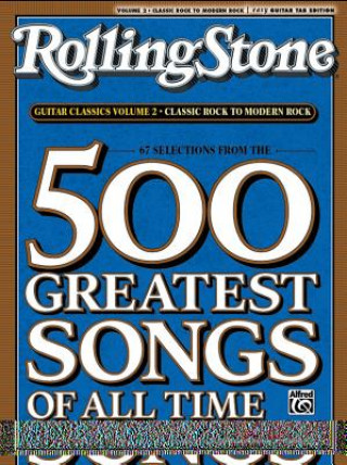 Książka Rolling Stone 67 Selections From The 500 Greatest Songs Of All Time Alfred Publishing