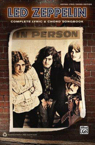 Kniha Led Zeppelin Inc. Alfred Publishing Co.
