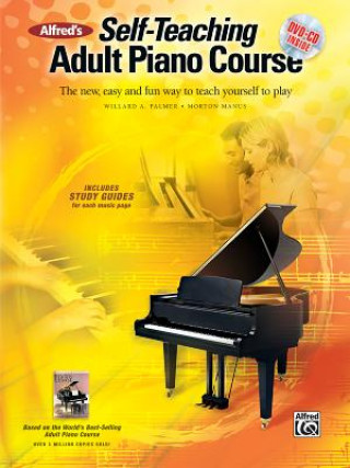 Książka Alfred's Self-Teaching Adult Piano Course (Piano Book & Online Video/Audio) Willard A. Palmer