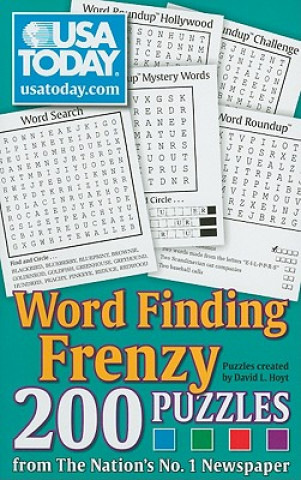 Kniha USA Today Word Finding Frenzy David L. Hoyt