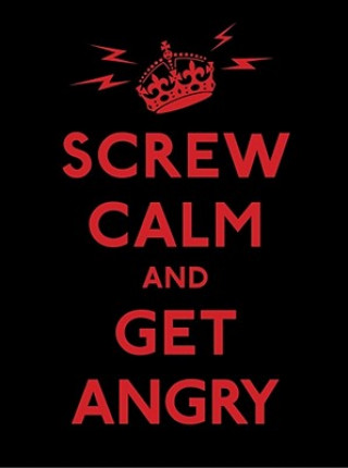 Carte Screw Calm and Get Angry Andrews McMeel Publishing