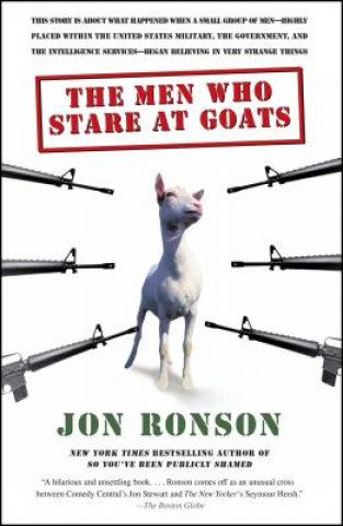 Könyv The Men Who Stare at Goats Jon Ronson