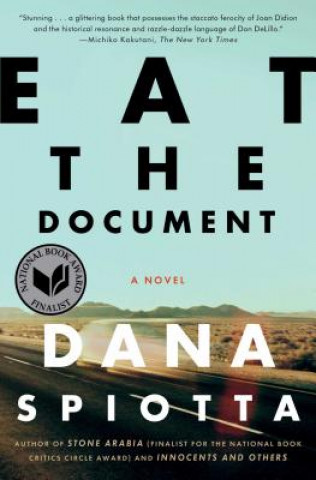 Kniha Eat the Document Dana Spiotta