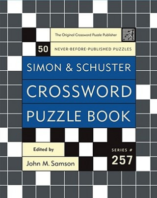 Carte Simon & Schuster Crossword Puzzle Book John M. Samson