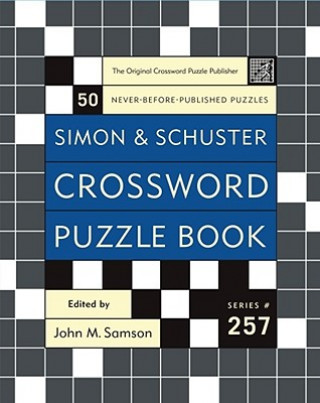 Kniha Simon & Schuster Crossword Puzzle Book John M. Samson