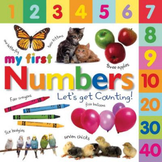 Kniha My First Numbers Dawn Sirett