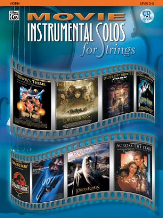 Kniha Movie Instrumental Solos for Strings Alfred Music