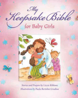 Kniha The Baby Keepsake Bible Lizzie Ribbons