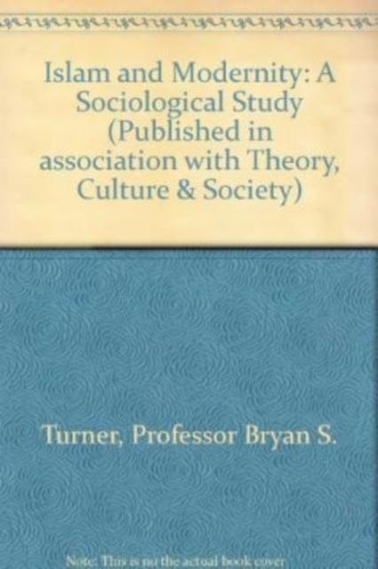 Książka Islam and Modernity Bryan S. Turner