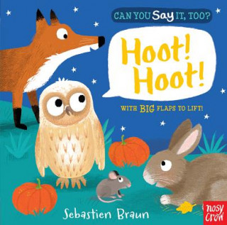 Book Can You Say It, Too? Hoot! Hoot! Nosy Crow