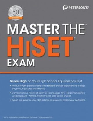 Книга Master the HiSET Exam Peterson's