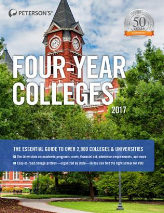 Книга Four-year Colleges 2017 Peterson's