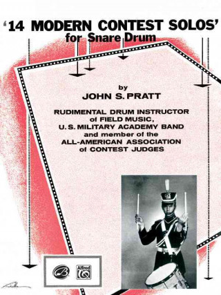 Kniha 14 Modern Contest Solos for Snare Drum John S. Pratt