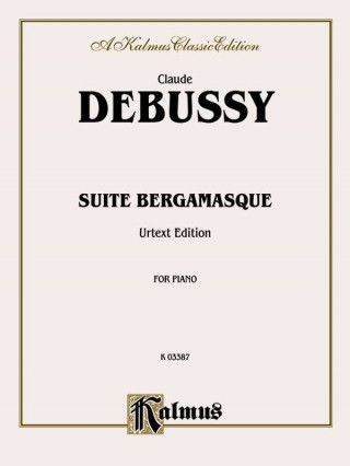 Carte Debussy Suite Bergamasque Claude Debussy