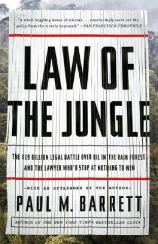 Kniha Law of the Jungle Paul M. Barrett