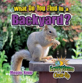 Könyv What Do You Find in a Backyard? Megan Kopp