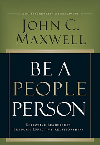 Kniha Be a People Person John C. Maxwell
