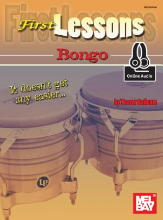 Kniha FIRST LESSONS BONGO BK AUD Trevor Salloum