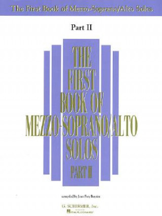 Carte The First Book of Mezzo-Soprano/Alto Solos Joan Frey Boytim