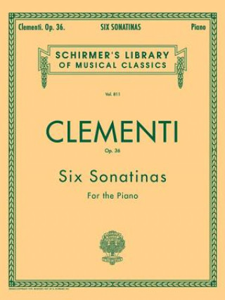 Libro Six Sonatinas for the Piano Muzio Clementi